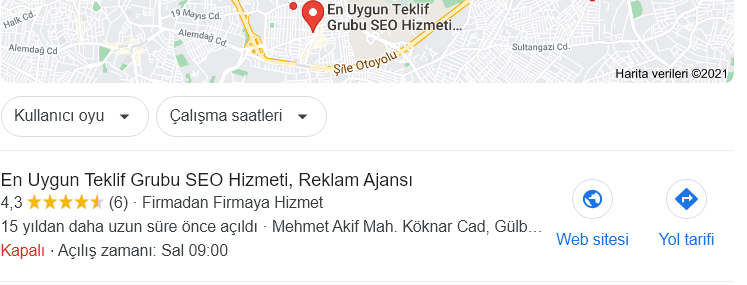 SEO Hizmeti Çekmeköy